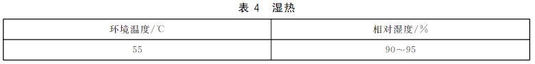 濕熱試驗要求 濕熱試驗要求